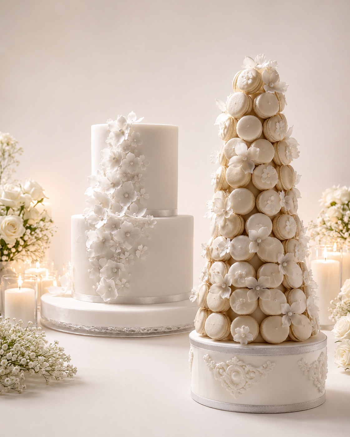 Ivory Bridal Tower